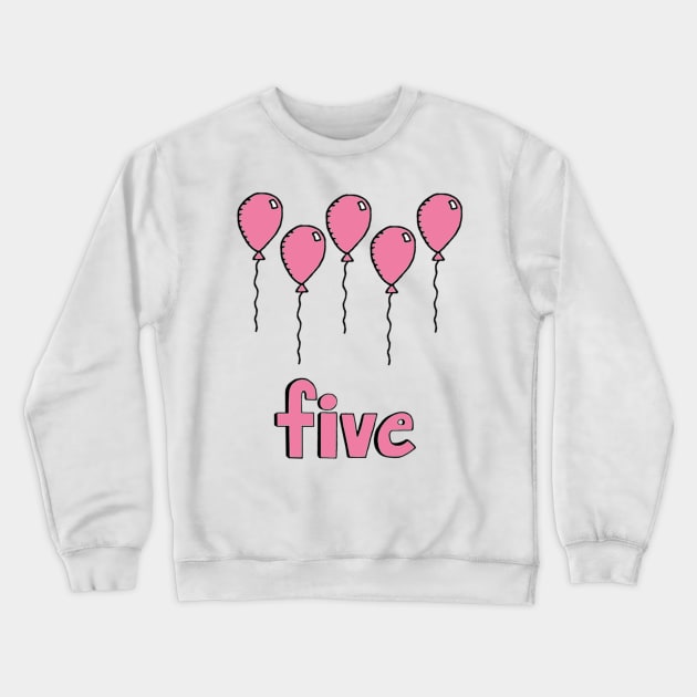 This is the NUMBER 5 Crewneck Sweatshirt by Embracing-Motherhood